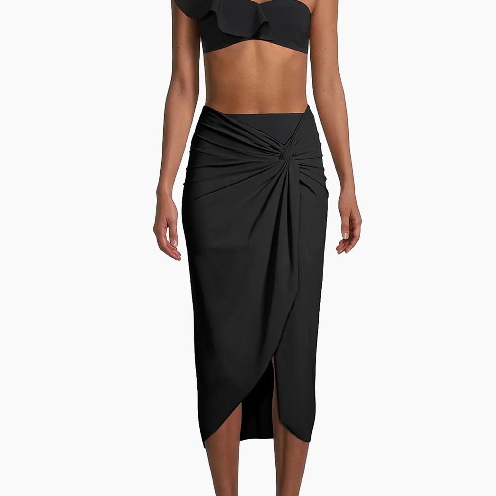 Chiara Boni Black Pencil Skirt - Picture 2 of 5